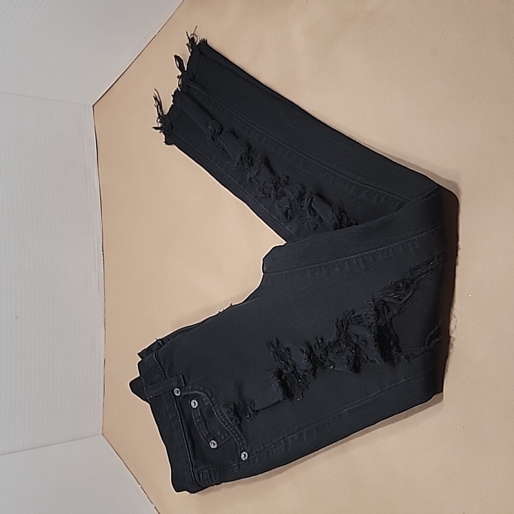Carmar Denim Black Size 25 Destroyed Skinny Jeans